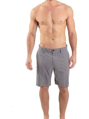 Men's Color Changing Gray Casual board shorts - Lightweight Comfortable Fit -
